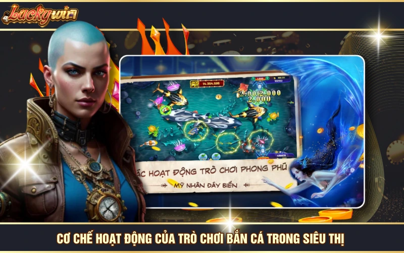 Chơi Bắn Cá Trong Siêu Thị - Game Đổi Xu Siêu Hấp Dẫn 5 Cơ chế hoạt động của trò chơi bắn cá trong siêu thị