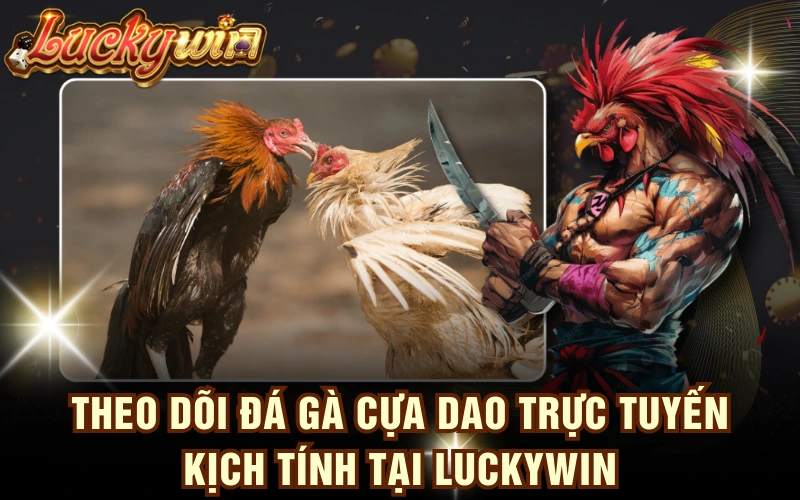 Theo Dõi Đá Gà Cựa Dao Trực Tuyến Kịch Tính Tại LUCKYWIN 4 Theo Dõi Đá Gà Cựa Dao Trực Tuyến Kịch Tính Tại LUCKYWIN